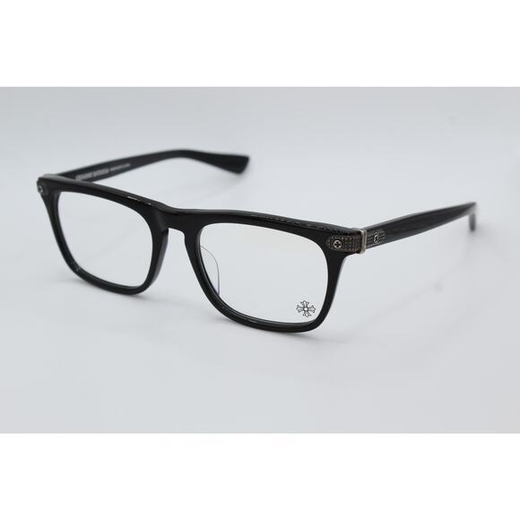 Chrome Hearts BEAU NER Eyeglasses 53-19-150 Black - Picture 1 of 6